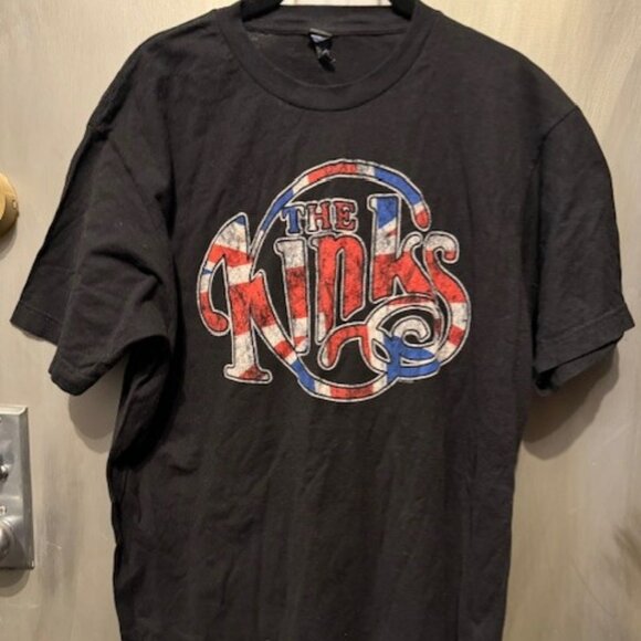 The Kinks - Union Jack Logo Vintage Style T-shirt - Unisex - Picture 8 of 16